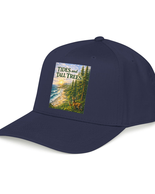 "Tides and Tall Trees" Mid Profile Baseball Cap