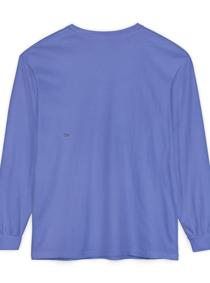"California Poppies" Unisex Garment-dyed Long Sleeve T-Shirt