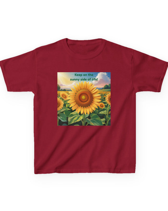 "Keep on the Sunny Side of Life" Kids Heavy Cotton Tee