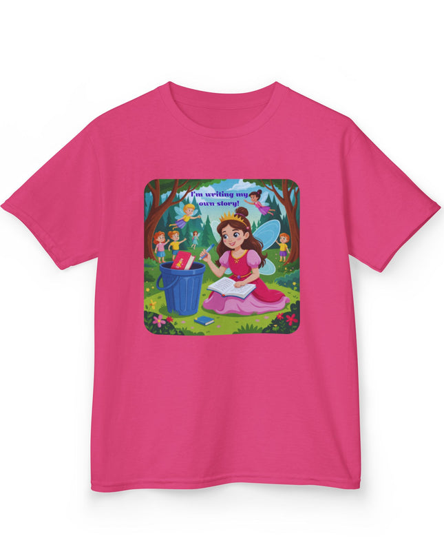 "I'm Writing my Own Story!" Kids Heavy Cotton Tee