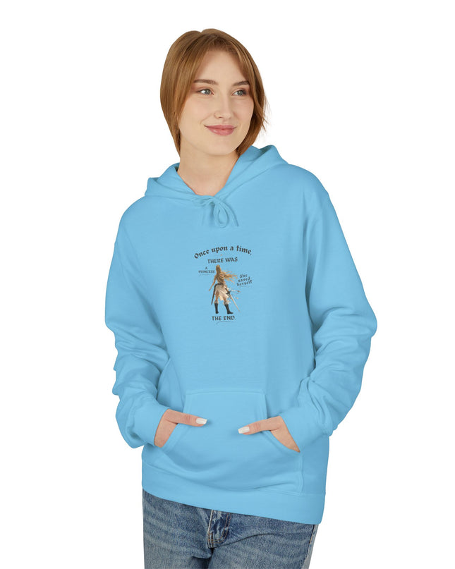 "Once Upon a Time V2" Front and Back Unisex Midweight Softstyle Fleece Hoodie