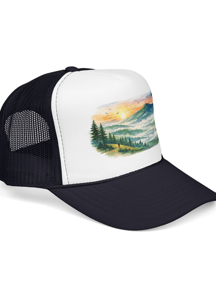 "Marin County, Where the Hills Meet the Sky" Foam Trucker Hat