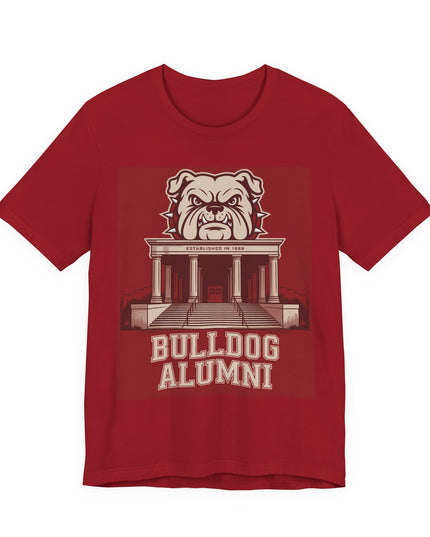 "Bulldog Alumni" Unisex Jersey Short Sleeve Tee