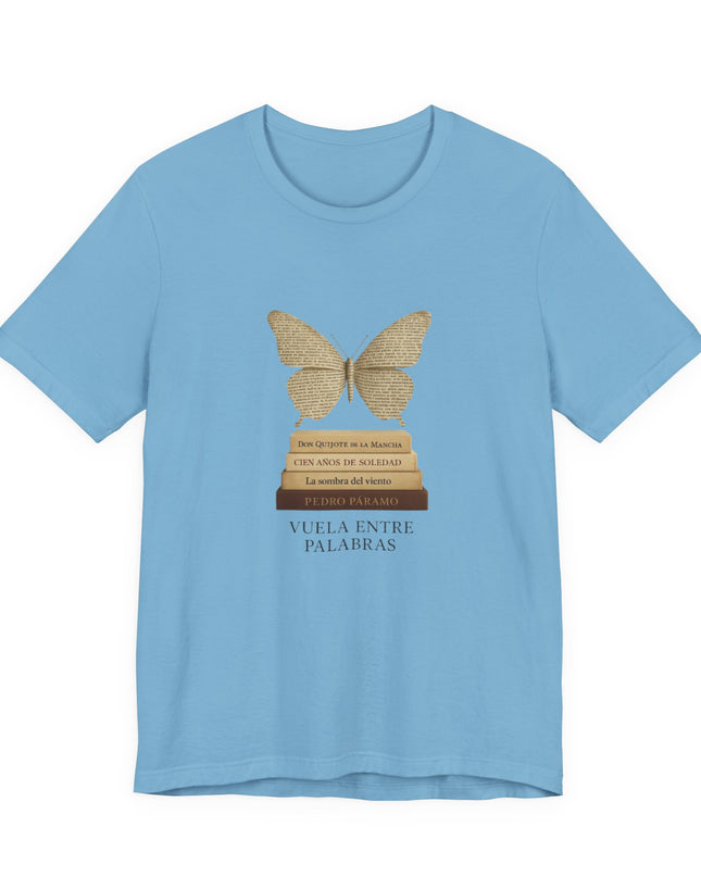 "Vuela entre Palabras" Unisex Jersey Short Sleeve Tee