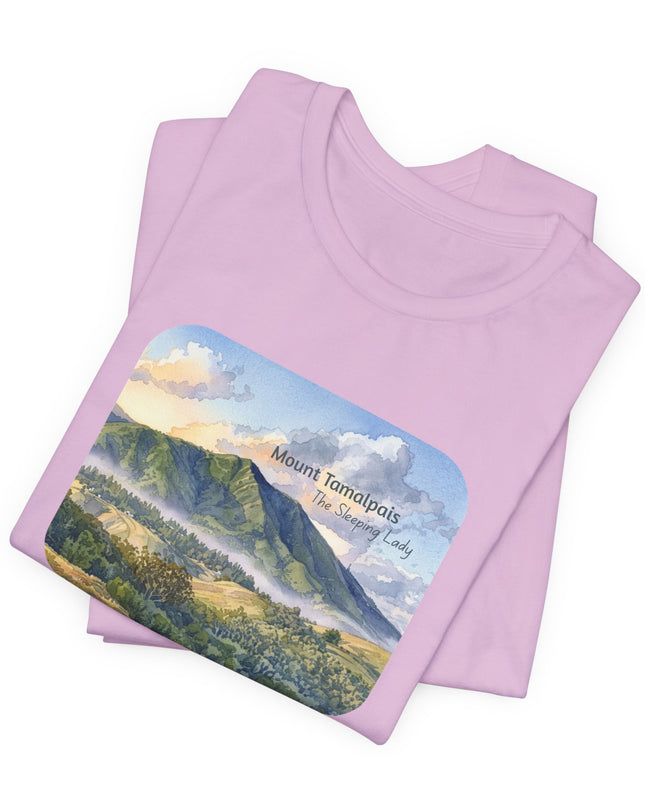 "Mount Tamalpais, the Sleeping Lady" Unisex Jersey Short Sleeve Tee