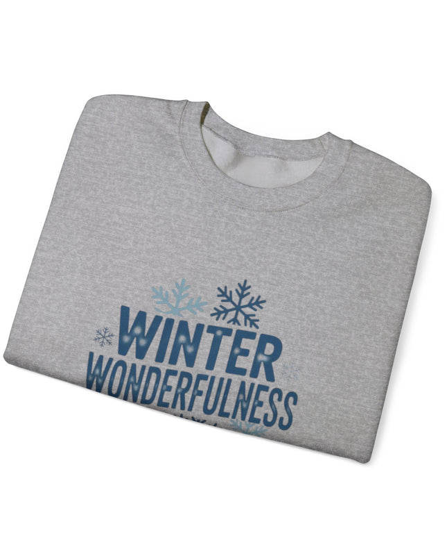"Winter Wonderfulness" Unisex Adult Sweatshirt