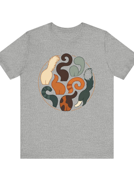 "Cat Tails (image)" Unisex Jersey Short Sleeve Tee