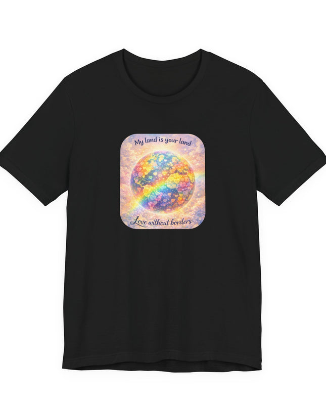 "My Land is Your Land" Unisex Jersey Short Sleeve Tee