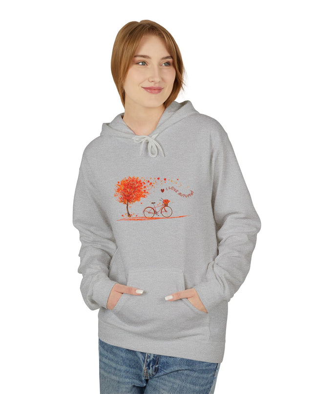 "I Love Autumn" Unisex Midweight Softstyle Fleece Hoodie