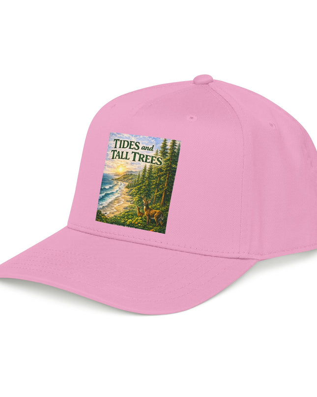 "Tides and Tall Trees" Mid Profile Baseball Cap