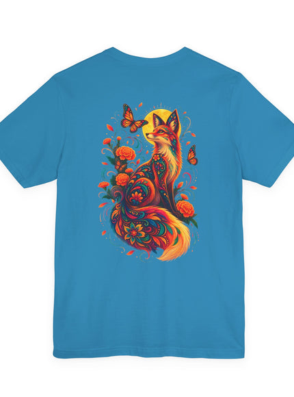 "Fox Alebrije (2-sided) Unisex Jersey Short Sleeve Tee