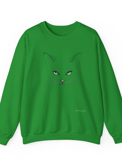 "Cat Face Sketch" Unisex Adult Sweatshirt
