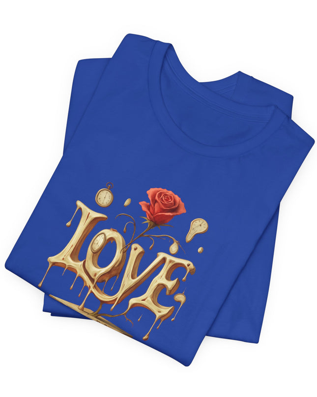 "Love - Salvador Dali Style" Unisex Jersey Short Sleeve Tee