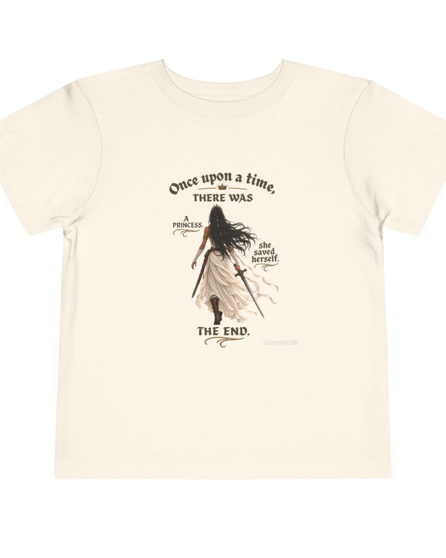 "She Saved Herself V3" Toddler Short Sleeve Tee