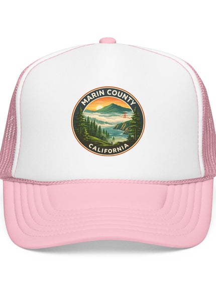 "Marin County, Above the Fog" Foam Trucker Hat