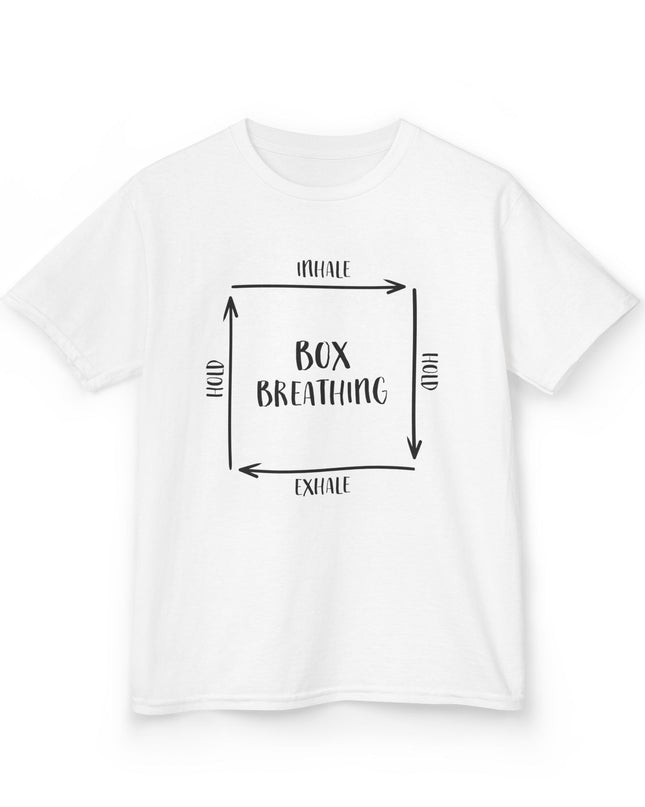 "Box Breathing" Kids Heavy Cotton Tee