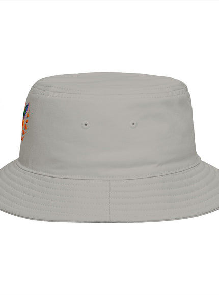 "Hummingbird and Poppies" Bucket Hat