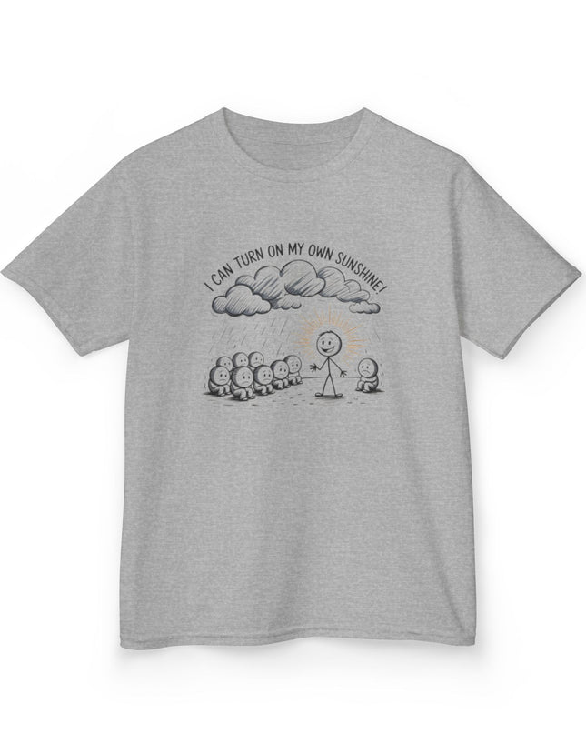 I can make my own sunshine Kids Heavy Cotton™ Tee