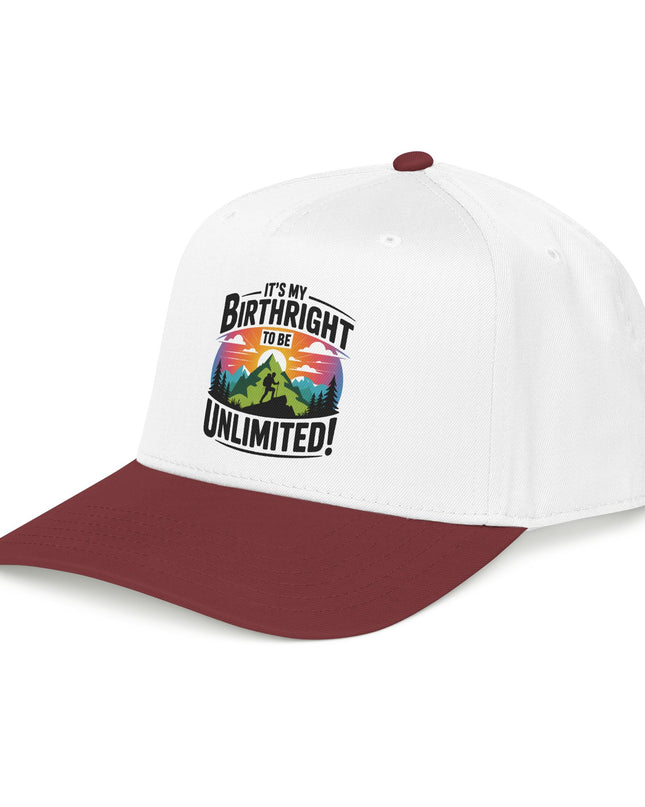 "It's my Birthright to be Unlimited" Mid Profile Baseball Cap