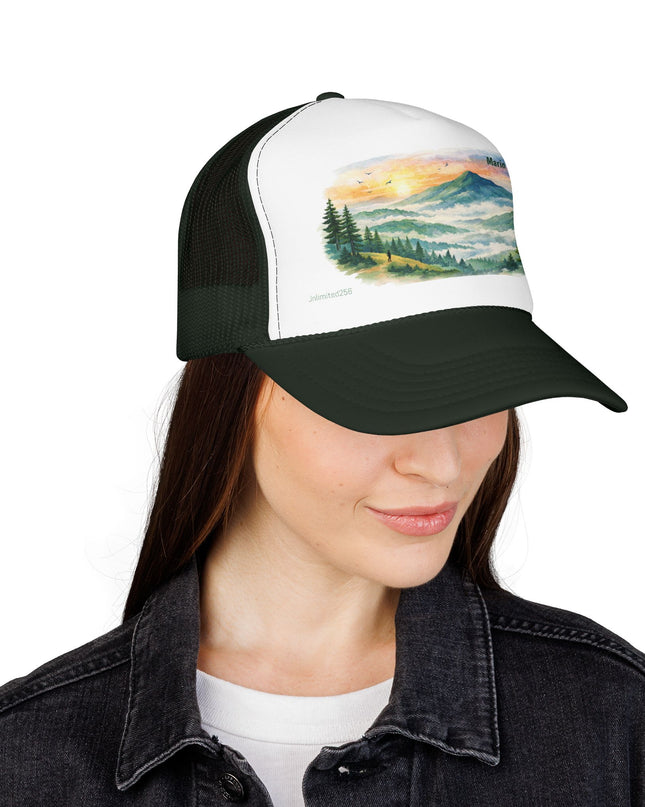 "Marin County, Where the Hills Meet the Sky" Foam Trucker Hat
