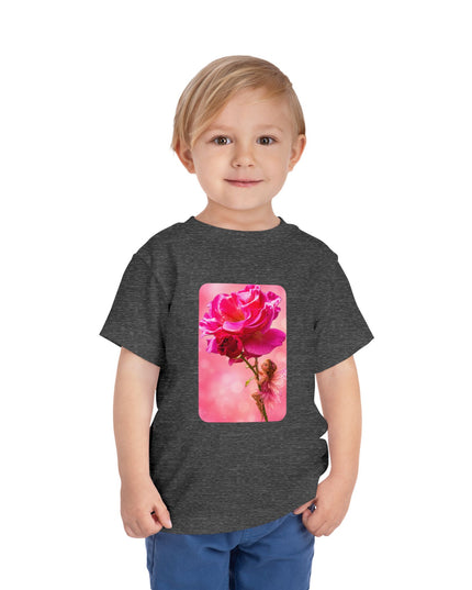 "Fairy Rose" Toddler Short Sleeve Tee