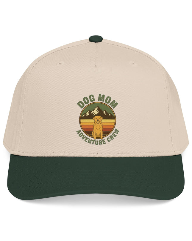 "Dog Mom" Mid Profile Baseball Cap