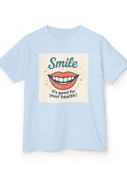"Smile" Kids Heavy Cotton Tee
