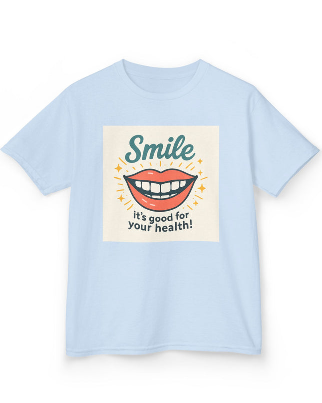 "Smile" Kids Heavy Cotton Tee