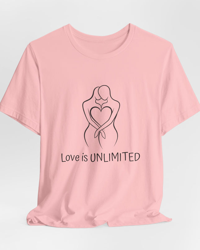 "Love is Unlimited" Unisex Jersey Short Sleeve Tee