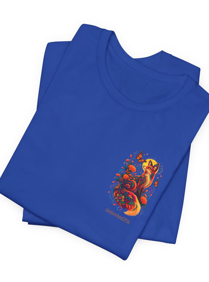 "Fox Alebrije (2-sided) Unisex Jersey Short Sleeve Tee