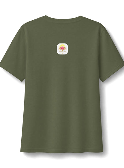"Bendita y Bonita" Women's Relaxed Jersey Short Sleeve V-Neck Tee
