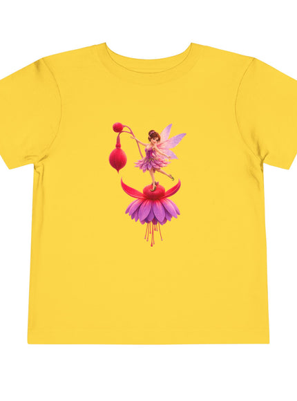 "Fuchsia Fairy" Toddler Short Sleeve Tee