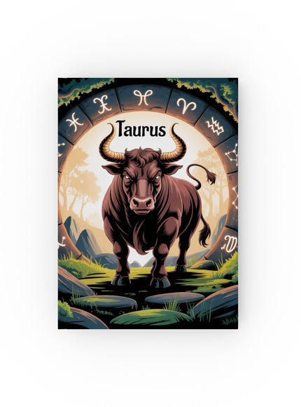 "Taurus" Hardcover Journal