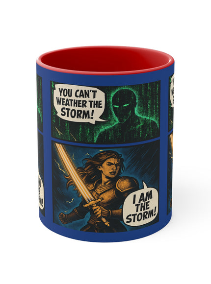 "I Am the Storm" Accent Mug