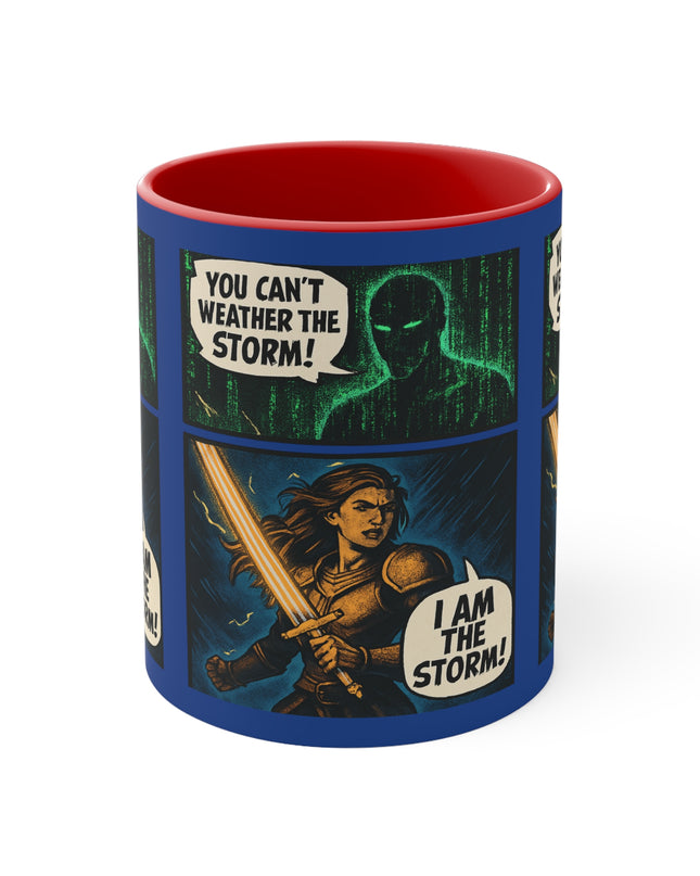 "I Am the Storm" Accent Mug