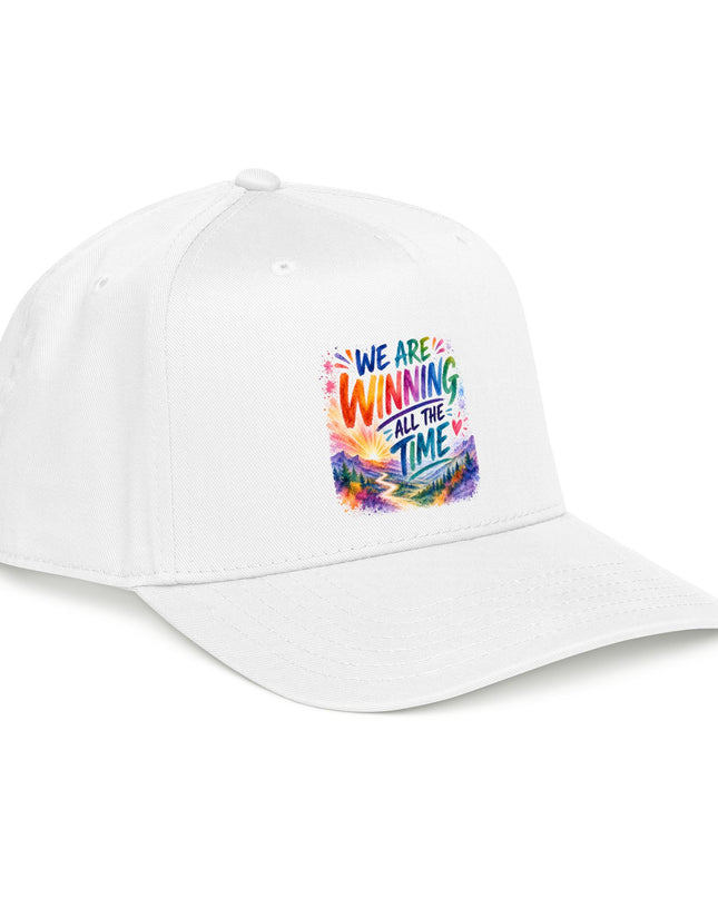 "We are Winning all the Time" Mid Profile Baseball Cap