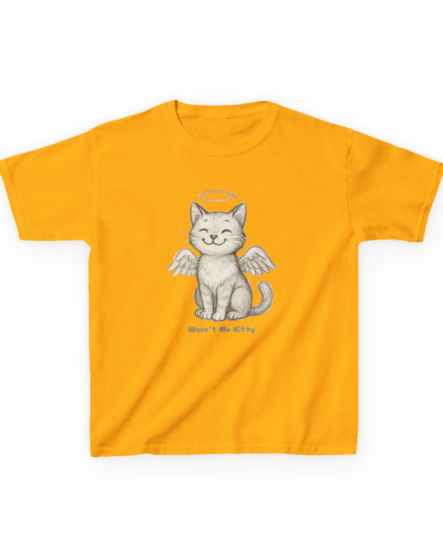 "Wasn't Me Kitty" Kids Heavy Cotton Tee