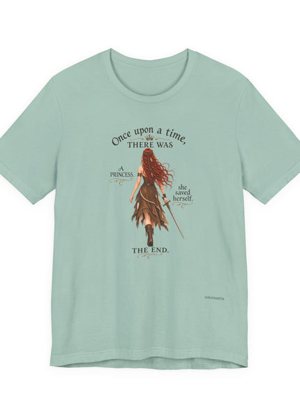 "She Saved Herself V5" Unisex Jersey Short Sleeve Tee