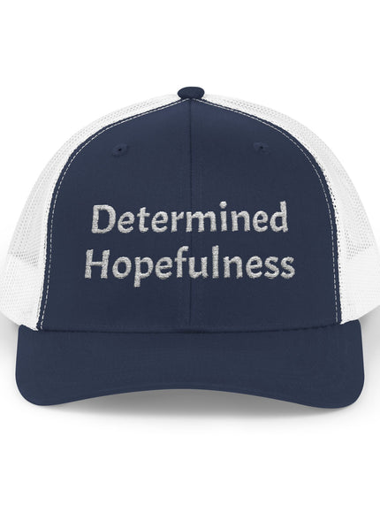 "Determined Helpfulness" Snapback Trucker Cap