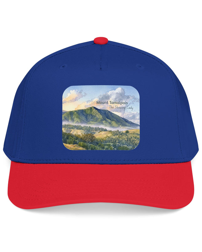 "Mount Tamalpais, the Sleeping Lady" Mid Profile Baseball Cap