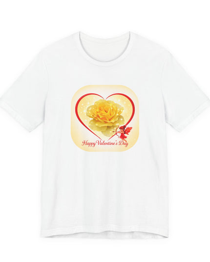 "Happy Valentine's Day" Unisex Jersey Short Sleeve Tee