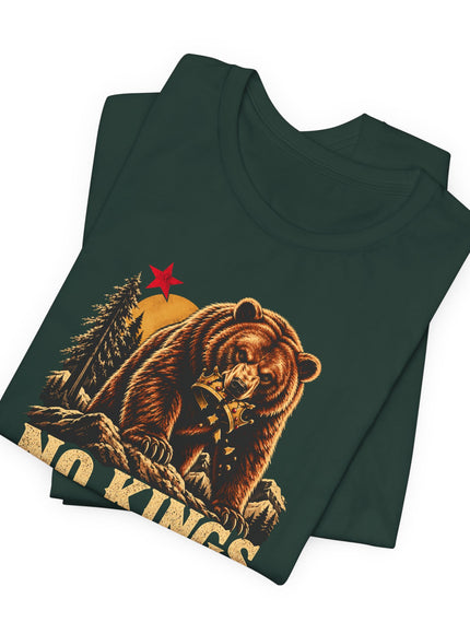 "No Kings California" Unisex Jersey Short Sleeve Tee