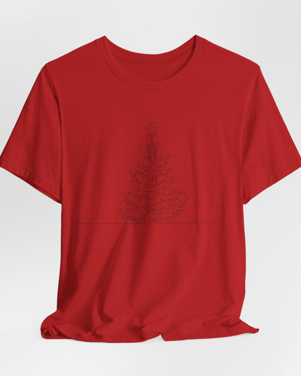 "Christmas Tree" Unisex Jersey Short Sleeve Tee
