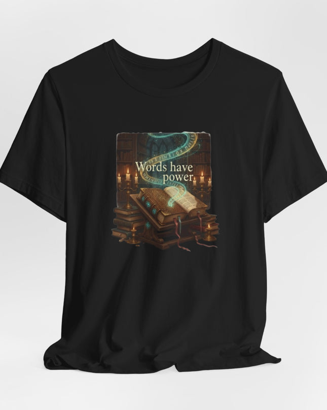 "Words Have Power Unisex Jersey Short Sleeve Tee