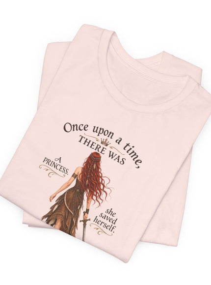 "She Saved Herself V5" Unisex Jersey Short Sleeve Tee