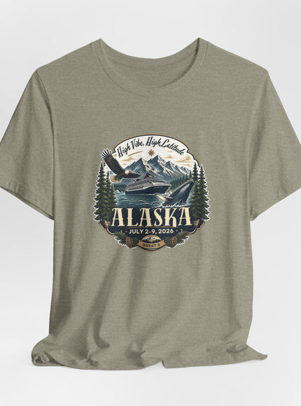 "Alaska" Unisex Jersey Short Sleeve Tee