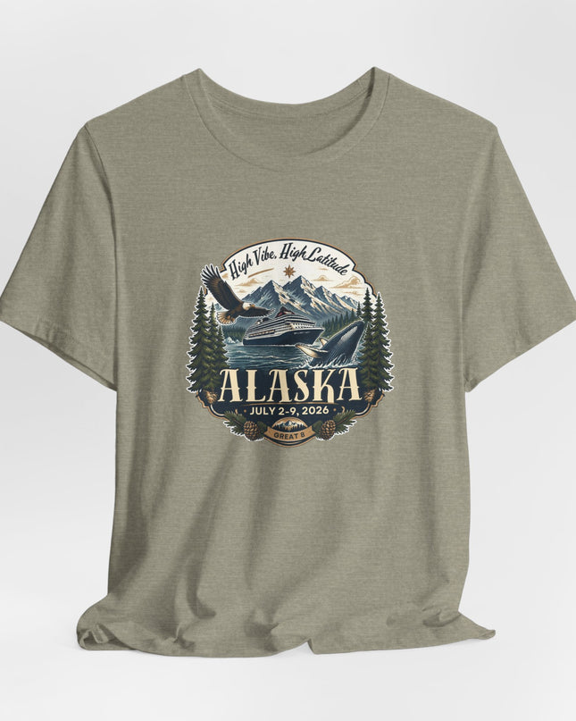 "Alaska" Unisex Jersey Short Sleeve Tee