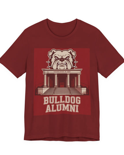"Bulldog Alumni" Unisex Jersey Short Sleeve Tee