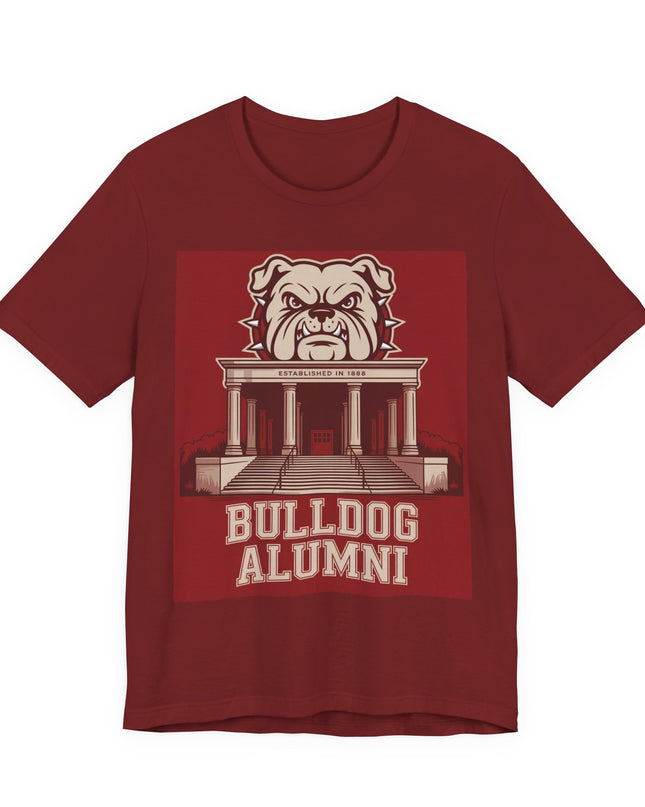 "Bulldog Alumni" Unisex Jersey Short Sleeve Tee