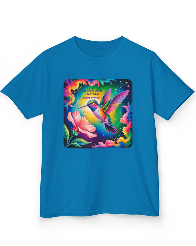 "My Life is Being Created in Every Moment" Kids Heavy Cotton Tee
